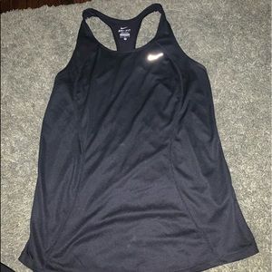 Black Nike work out tank